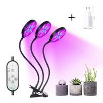 LED auginimo lempa viso spektro Fitolampy 5V USB pritemdoma augalo auginimo šviesos klipas Fito lempos laikmatis, skirtas kambarinių daržovių gėlių sodinukams