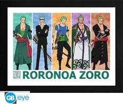 Abysse One Piece - Pirate Hunter Zoro - Framed Print