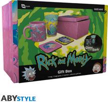 Abysse Rick And Morty - XXL Glass + Mug + 2 Coasters - Pack