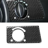For Benz E-Class W211 03-09 Cover Trim Switch Knob Cover Decor Frame Parts Replacement Accessories Carbon Fiber CHINA black