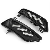 Car Daytime Running Lights Flowing LED DRL 3 Colors Fits for X3 F25 2009   2013 gray