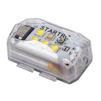 Motorcycle/ Bike/ Drones Strobe Light 3 Modes Adjustable Anti-collision Warning Light for Mini 4 Pro/Mini 3 2/Air 3 2 1 white