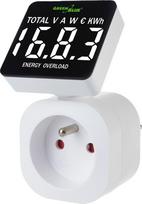Greenblue energy meter, wattmeter, 16A, max. 3680W, sub-memory, GB620 E