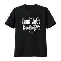 JOAN JETT and the Blackhearts T SHIRT sizes S M L XL XXL colours Black White vintage Washed Breathable Slightly Casual XL black