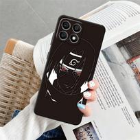 Funda Phone Cover Case for Honor Magic5Lite 90 X6 8X X9a 200 400 Lite X7 X8 X5b 70 Anime Narutos Itachi Honor X8 5G black