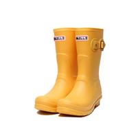 Moterims madingi raudoni aukštakulniai vandeniui atsparūs ir kvėpuojantys nauji lietaus batai neslystantys vandens batai užsienio prekybos moteriški batai lauko 36: the instep is tight orange