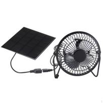 Photovoltaic Unit Fan Kit Energy Efficient Solar Powered Cooling Multiple Power Source Small