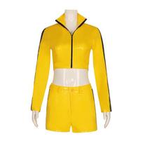 Nuotakos geltonas Cosplay kostiumas moterims Killer Bill Cosplay kostiumas Helovinui XXL yellow
