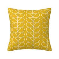 Individualus Orla Kiely Multi Stem pagalvės užvalkalas 45X45cm Abstrakčios skandinaviškos gėlių pagalvės užvalkalas Kvadratinis pagalvės užvalkalas Peach skin 60*60(CM)-1Pcs beige