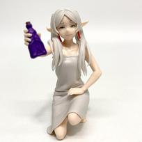 21Cm Frieren Bunny Girl Anime Figure Frieren Beyond Journey'S End Fernhimmel Stark Action Figure Sexy Model Doll Decor Toy Gift beige