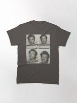 Harry Styles Harry Black & White Photo Booth Classic T-Shirt 2XL tamsiai pilka spalva