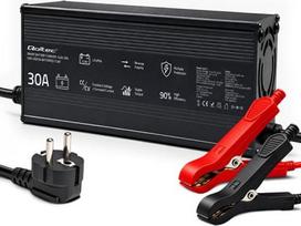 Qoltec Charger for 12V LiFePO4 batteries 30A PF0.9 LED