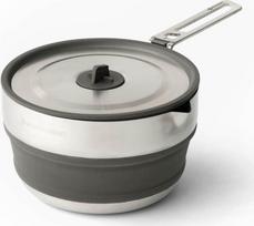 Sea To Summit Detour Pot 1.8 L Grey, Stainless steel