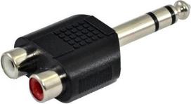 Sound Station Quality (Ssq) SSQ HA7 - Adapter, 2 x  RCA female - 6,3 mm stereo jack