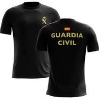 Ispanija Guardia Civil Espanola Marškinėliai Medvilniniai Apvalia Kaklo Iškirpte Vasariniai Trumpomis Rankovėmis Y2K Laisvalaikio Vyriški ir Moteriški Marškinėliai Viršutiniai Drabužiai 2026 Naujas 140 black