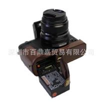 Fujifilm X-E3 Camera Half Case Cover PU Leather Protective Sleeve Mirrorless Bag Handheld Carry Coffee black