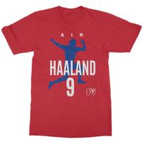 Air Haaland 9 Graphic Norway 2026 Soccer Fans Unisex T-Shirt M blue