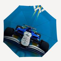 Lenktynių tema automatinis skėtis, lengvas ir nešiojamas, 8 šonkauliai, puikiai tinka kelionėms lauke, gimtadieniams, Kalėdoms, dovanoms. Three-fold umbrella