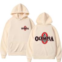 OLYMPIA Gyms Fitness Men's Hoodies Sweatshir M beige