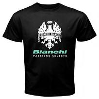 Bianchi Passione Celeste Eagle Logo T-Shirt L juoda