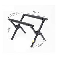 Foldable Ice Chest Raised Stand Space-Saving Intersecting-Leg Design juoda