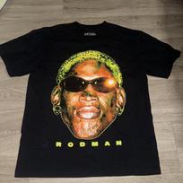 Rare Vintage Style Dennis Rodman Official Apparel Limited Edition Shirt Sz S Unisex T-Shirt XXXL brown