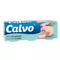 Nesmulkintas tunas savo sultyse CALVO, 240 g