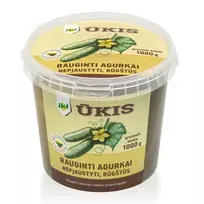 Rauginti agurkai kibirėlyje IKI ŪKIS, 600 g
