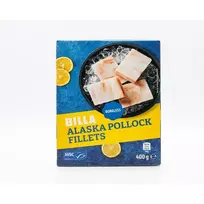 Šaldyta aliaskinės menkės filė BILLA, 400 g