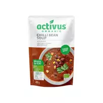 Ekologiška aštri veganiška pupelių sriuba ACTIVUS, 400 g