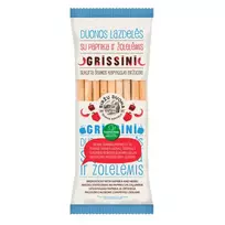 Duonos lazdelės su paprika ir žolelėmis GRISSINI, 125 g