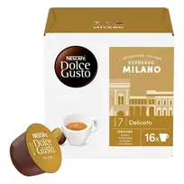 Kavos kapsulės NESCAFE DOLCE GUSTO MILANO, 99,2 g (16 vnt.)