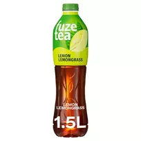 Citrinų skonio juodosios arbatos gėrimas FUZETEA, 1,5 l