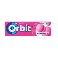 Kramtoma guma ORBIT BUBBLEMINT, 1 vnt.