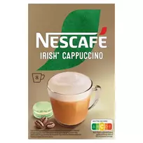 Tirpios kavos gėrimas NESCAFE CAPPUCCINO IRISH, 8 x 14 g