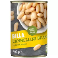 Baltosios pupelės sūryme BILLA, 400 g