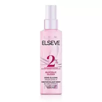 Nenuplaunamas serumas žvilgantiems plaukams ELSEVE GLYCOLIC GLOSS, 150 ml