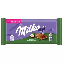 Šokoladas MILKA HAZELNUTS, 45 g