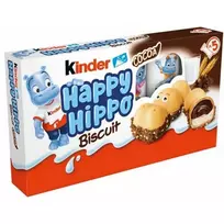 Vaflis su pieniniu ir kakavos įdaru KINDER HAPPY HIPP, 5 x 20,7 g