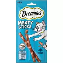 Mėsos lazdelės su lašiša DREAMIES, 30 g