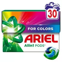 Skalbimo kapsulės ARIEL COLOR, 30 skalbimų