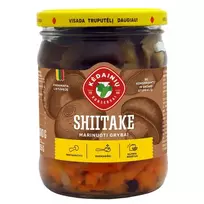 Marinuoti grybai KKF SHIITAKE, 500 g / 480 g