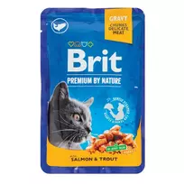 Konservuotas pašaras katėms BIRT PREMIUM CAT SALMON & TROUT, 100 g
