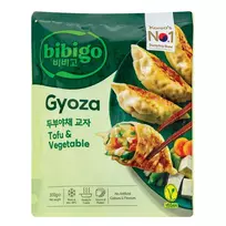 Greitai užšaldyti koldūnai su tofu ir daržovių įdaru Bibigo, 300 g