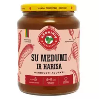 Marinuoti agurkai su medumi ir harisa KĖDAINIŲ, 700 g