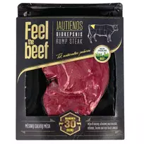 30 dienų sausai brandintas jautienos didkepsnis FEEL THE BEEF Rump steak 400g