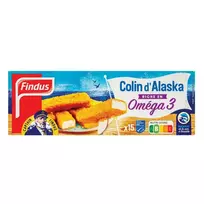 Šaldyti rudagalvės menkės žuvies piršteliai FINDUS, 420g