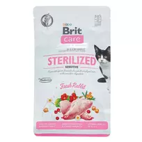 Sausas pašaras katėms BRIT CARE CAT GF STERILIZED SENSITIVE, 400 g