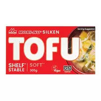 Ypatingai minkštas sojų pupelių gaminys TOFU MORI-NU, 305 g