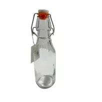 Stiklinis butelis su kamštiniu kamščiu, 250 ml